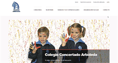 Desktop Screenshot of colegioarboleda.es